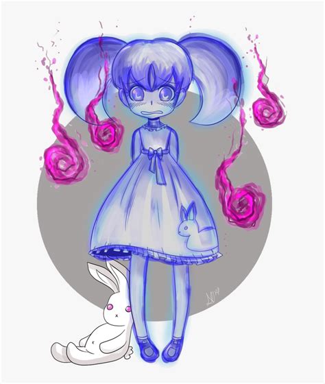 Cute Ghost Girl Drawing, HD Png Download - kindpng