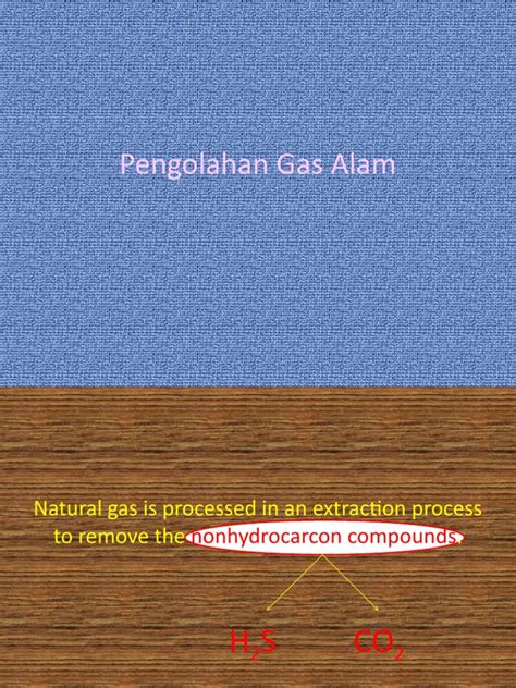 Pengolahan Gas Alam | PDF | Gasoline | Natural Gas