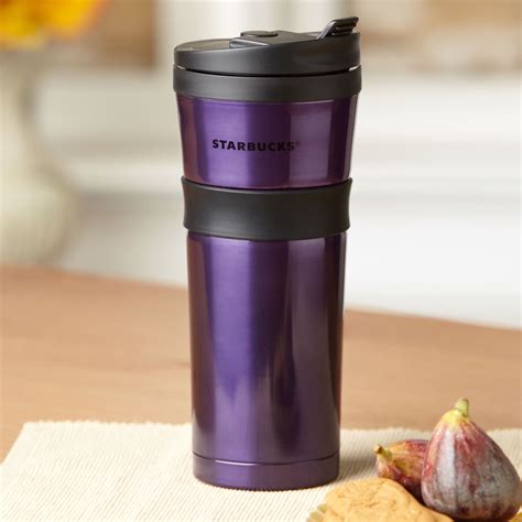 Stainless Steel Starbucks® Tumbler - Fig, 16 fl oz | Starbucks tumbler, Starbucks mugs, Best ...