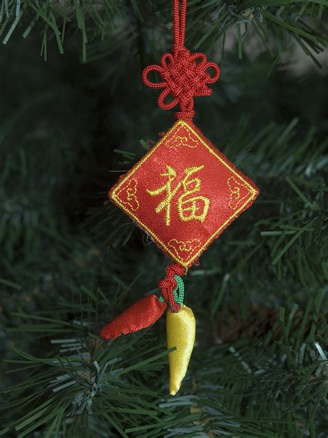 Chinese Christmas Tree Ornament Photograph by Sally Weigand