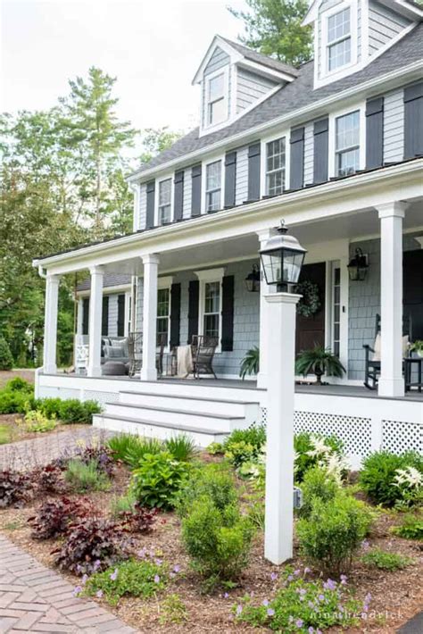 New England Colonial Farmer's Porch - Nina Hendrick