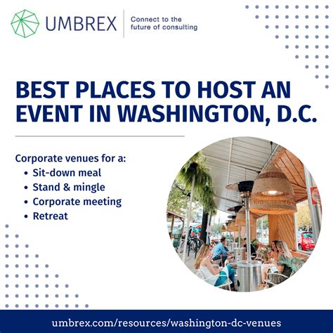 Best places to host an event in Washington, D.C.