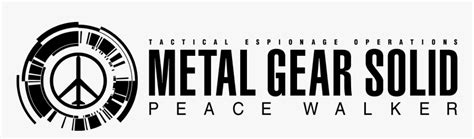 Metal Gear Solid Peace Walker Logo Png, Transparent Png , Transparent Png Image - PNGitem