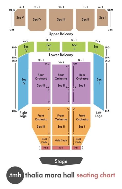 Thalia Hall Chicago Seating Chart - chartdevelopment