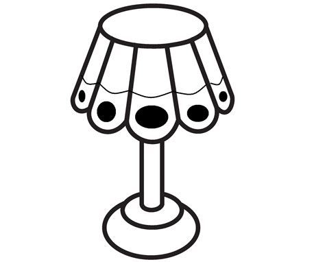 Download Lamp coloring for free - Designlooter 2020 👨‍🎨