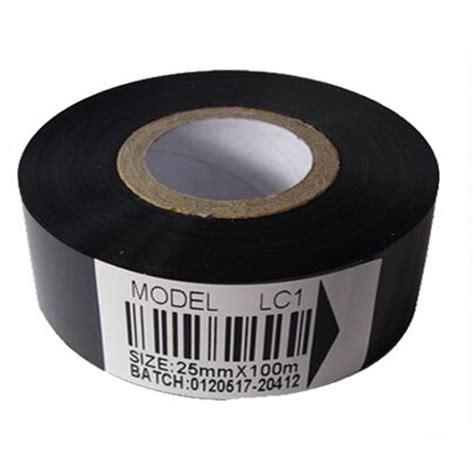 35mmX100m Thermal ribbon of ribbon printing machine date code ribbon printer accessory, printing ...