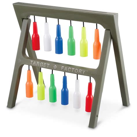 Target-Factory® Deluxe Target-Frame with Bottles - 596620, Shooting ...