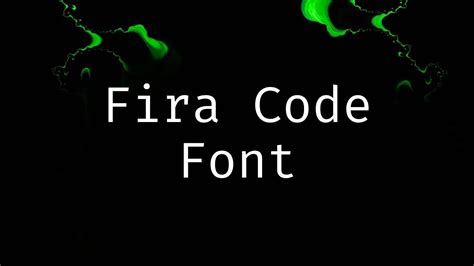 Fira Code Font Free Download