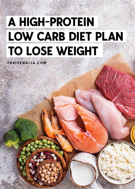 A High-Protein Low Carb Diet Plan to Lose Weight | ThriveNaija