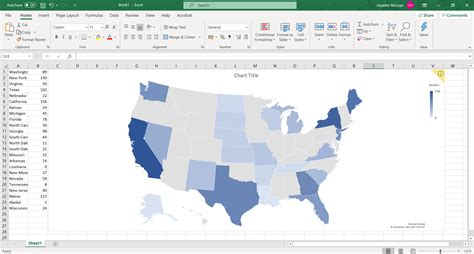 How to avoid the limitations of creating maps in Excel | LaptrinhX / News