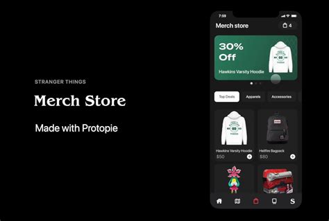 Stranger Things | Merch Store by Yadwinder Singh on Dribbble