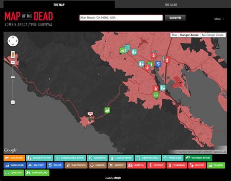 Map Of The Dead: The Ultimate Guide To Surviving The Zombie Apocalypse In 2023 - 2023 Calendar ...