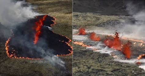 冰島火山噴發「像地表燒出大洞」 當地氣象局監控中 | 國際 | CTWANT