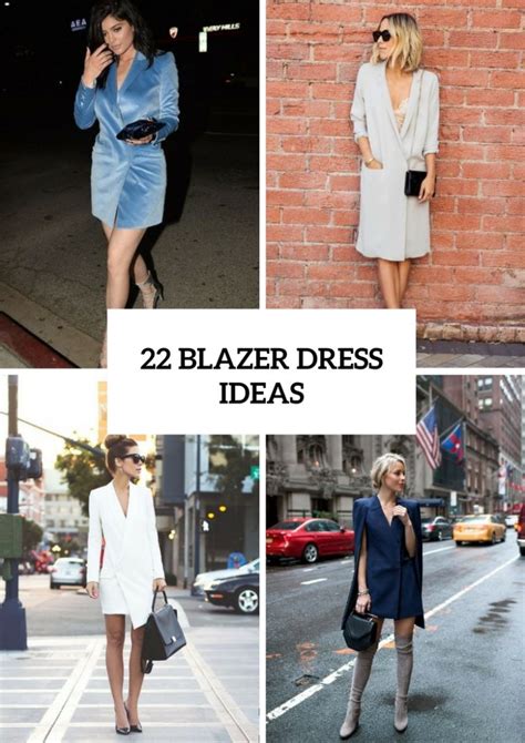 22 Sexy Blazer Dress Outfits For Stylish Girls - Styleoholic