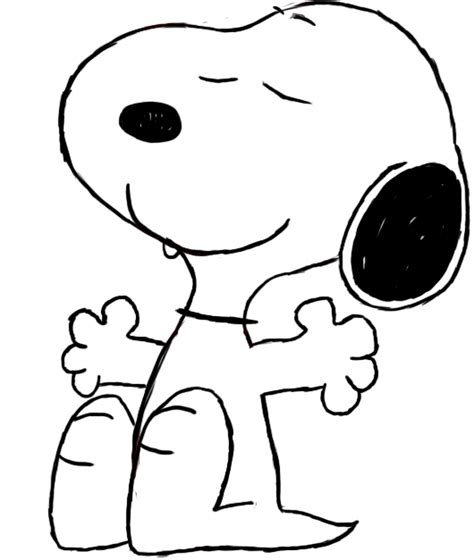 How To Draw Snoopy - Draw Central