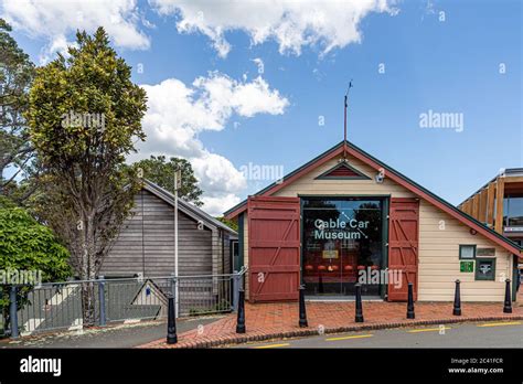 Wellington, New Zealand: The "Cable Car Museum" at Kelburn Hill Station ...