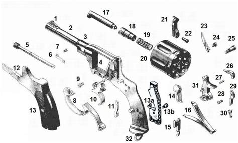 Nagant M1895 parts