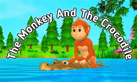 The Monkey And The Crocodile Story With Moral