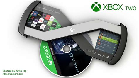 XBox 2 "X" Concept by Kevin Tan