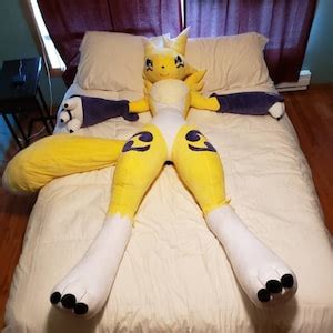 Renamon Custom Made Plush 79 - Etsy