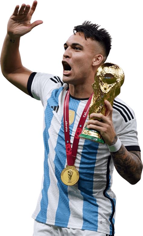 Lautaro Martinez Argentina football render - FootyRenders