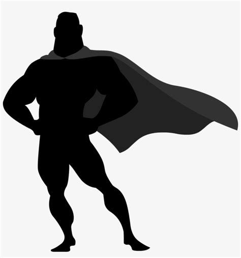 Free Superhero Silhouette Clip Art, Download Free Superhero Silhouette ...