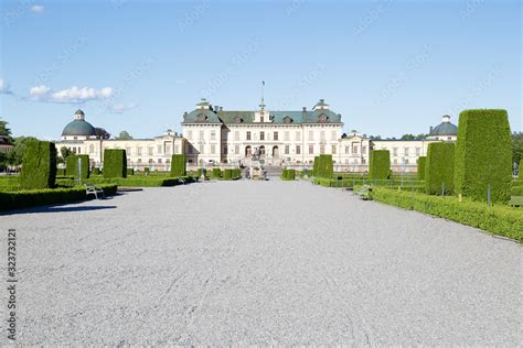 Drottningholm Palace located in Sweden Stock Photo | Adobe Stock