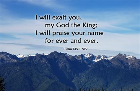 I Will Exalt You My God - Psalm 145:1-2 - A Clay Jar