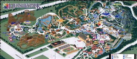 Map Of Hershey Park Area - Maps For You