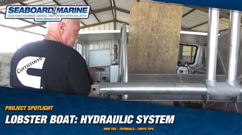 Project Spotlight: Lobster Boat Hydraulics - YouTube