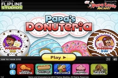 Papa's Donuteria - Unblocked Games