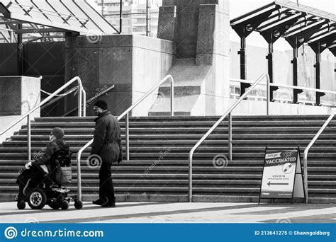 TORONTO, CANADA - MARCH 17, 2021: COVID-19 VACCINATION CENTRE in ...