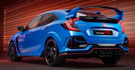 2020 Honda Civic Type R Limited Edition revealed - 47 kg lighter ...