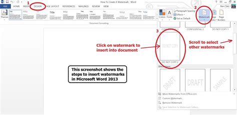 Show watermark on all pages word 2010 - mylifefte