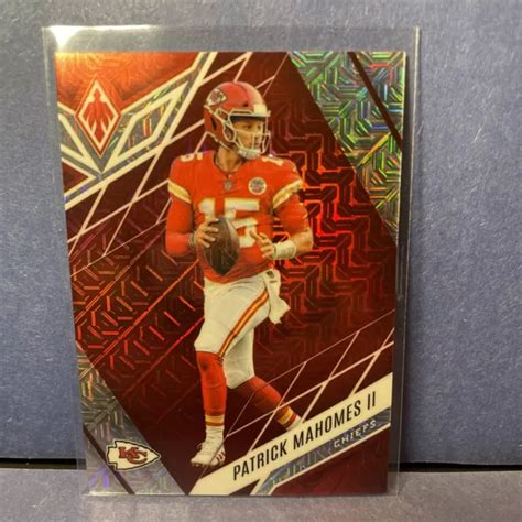 PATRICK MAHOMES RED Mojo 1/10 SSP 2022 Panini Phoenix Football FOTL EUR 161,66 - PicClick FR