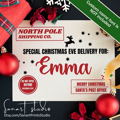 Christmas Eve Box SVG BUNDLE Christmas Eve Crate SVG Bundle - Etsy