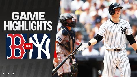 Red Sox vs. Yankees Highlights | 07/06/2024 | Boston Red Sox