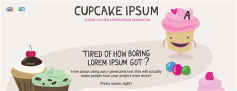 #Tools – Cupcake Ipsum, like LoremIpsum but for cupcakes! – El Bruno