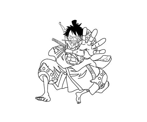 Coloriage Luffy One Piece - télécharger et imprimer gratuit sur ...