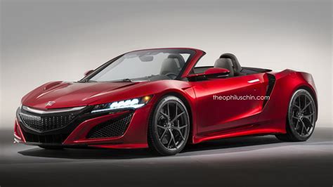 Honda NSX convertible gets rendered - ForceGT.com