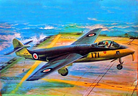 British Hawker Sea Hawk during the Suez Crisis of 1956 | Suez, War art ...