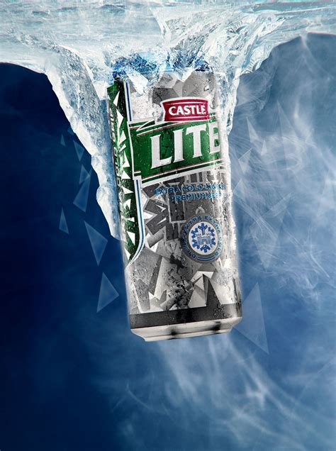 Castle Lite - Extra Cold Grip Can on Behance | Beer wallpaper, Beer logo, Webpage design