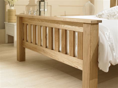 Richmond Chunky Solid Oak Bed | Deluxe Home Interiors