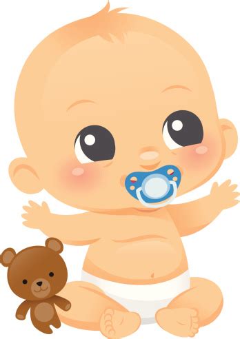 Cute baby boy illustration vectorielle clipart – Clipartix