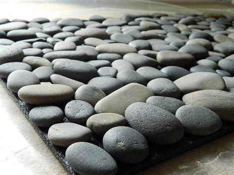 Ocean Stone Bath Mat | Stone bath mat, Diy bath mats, Diy shower