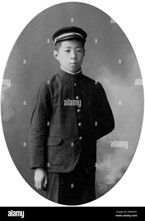 [ 1900s Japan - Japanese Boy in School Uniform ] — A 15 year old boy in ...