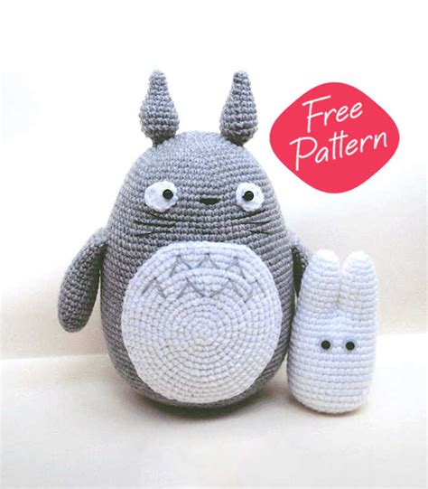 Crochet Totoro Amigurumi Free Pattern - Amigurumi