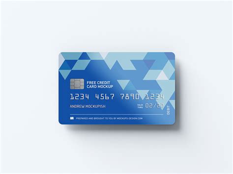 Free credit card mockup - Mockups Design