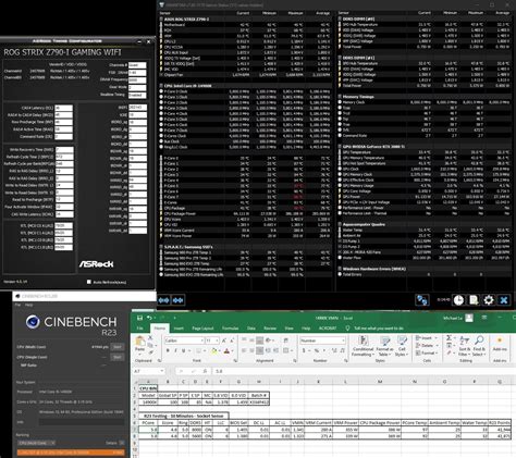 Overclocking "Raptor Lake refresh" - 14900k,14700k, 14600k etc results ...