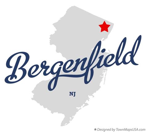 Map of Bergenfield, NJ, New Jersey